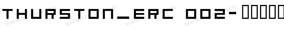 THURSTON_erc 002字体转换